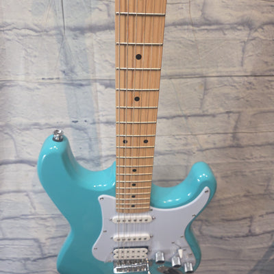 Kramer Focus Teal VT-211S ( With Case) Electric Guitar