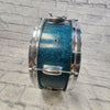 Unknown Vintage Japan 14 Blue Sparkle Snare AS IS