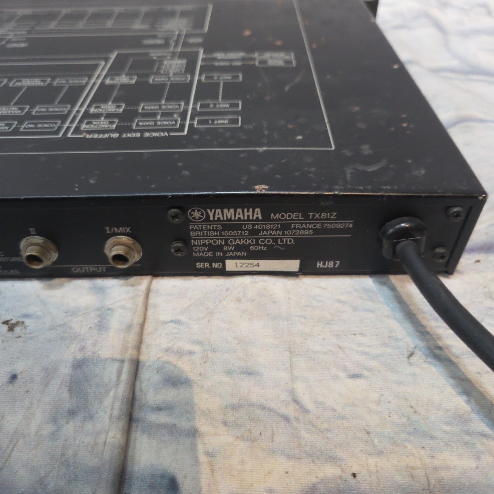 Yamaha TX81Z Digital Synth