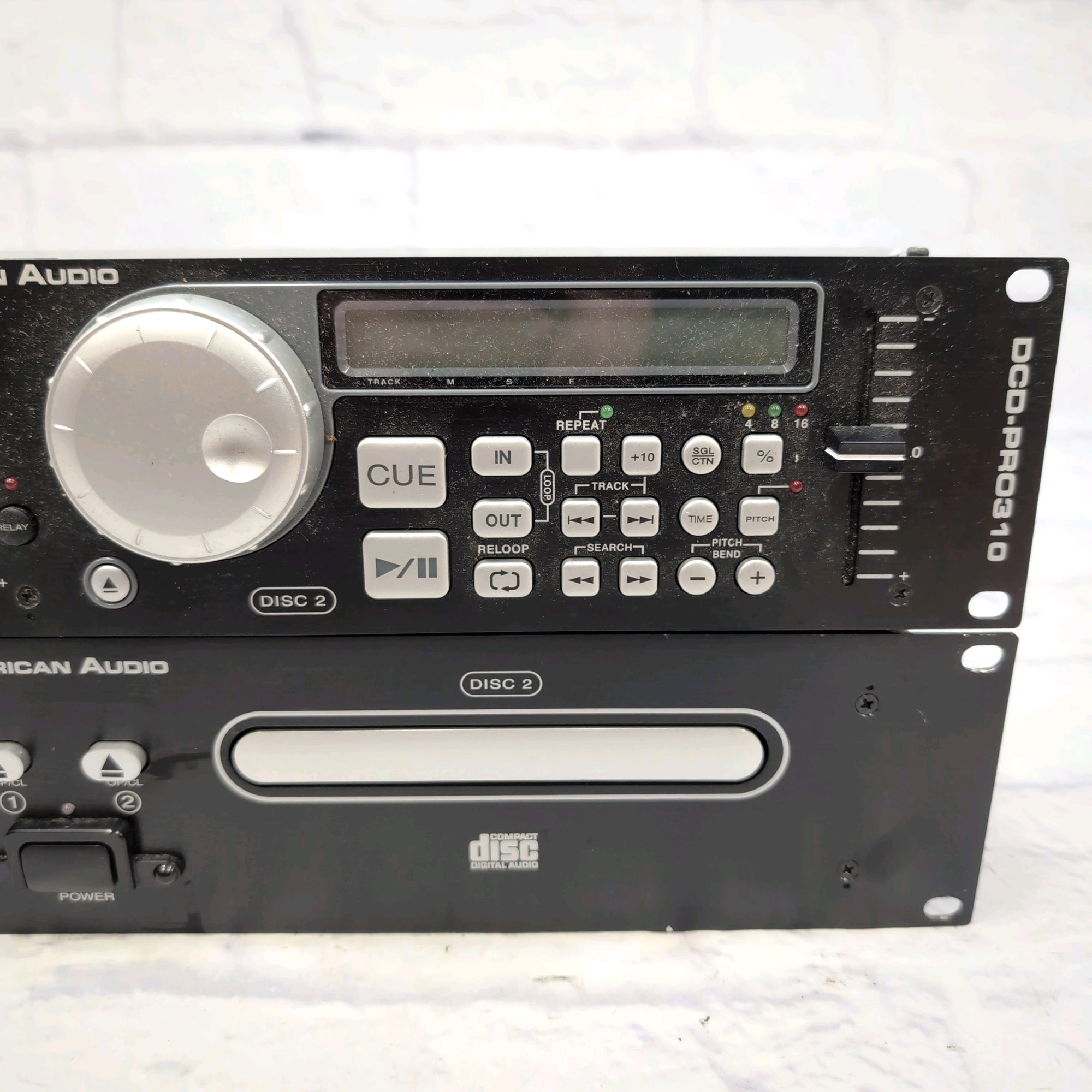 Gemini CDX-2250 Professional 2U Dual CD Player