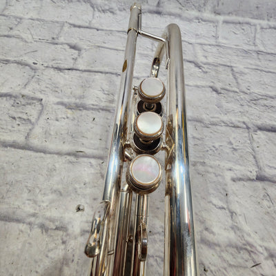 Bach Stradivarius Model 37 Silver Plated Trumpet with Mouthpiece