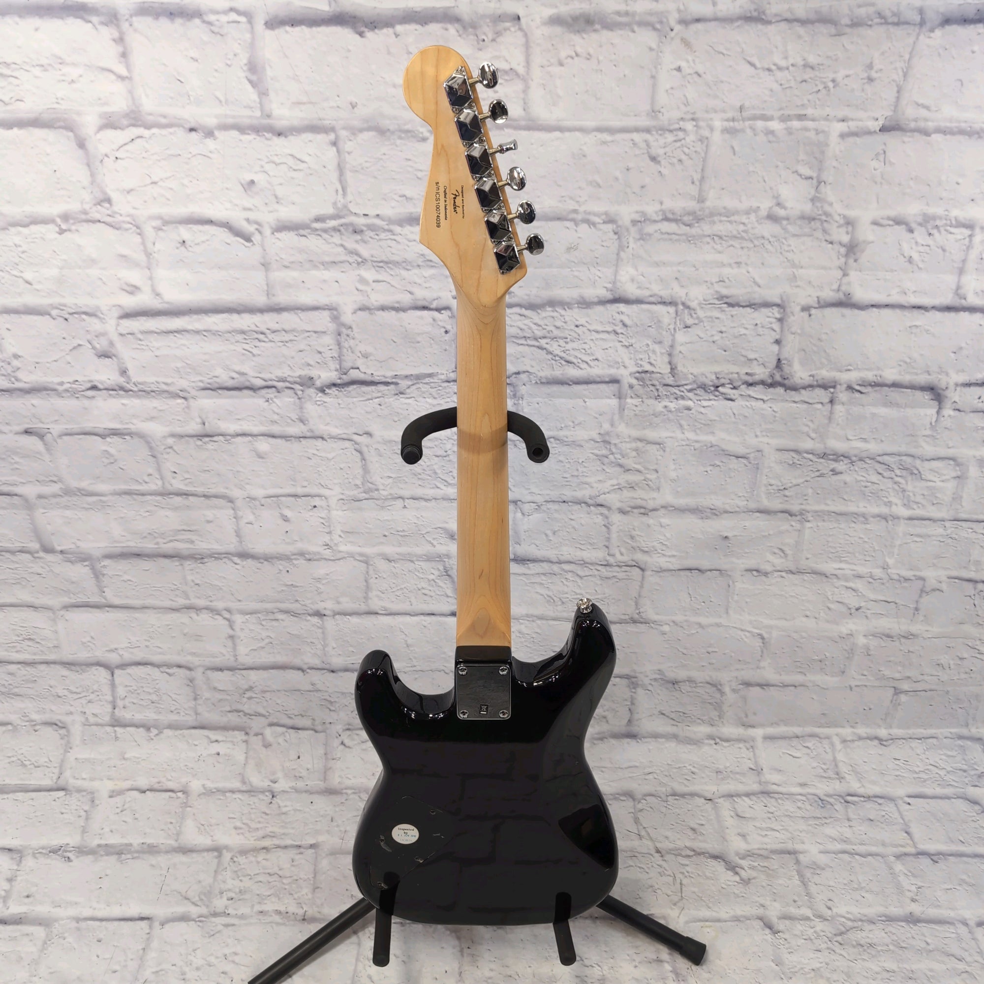 Starcaster by Fender Mini Stratocaster Electric Guitar - Black