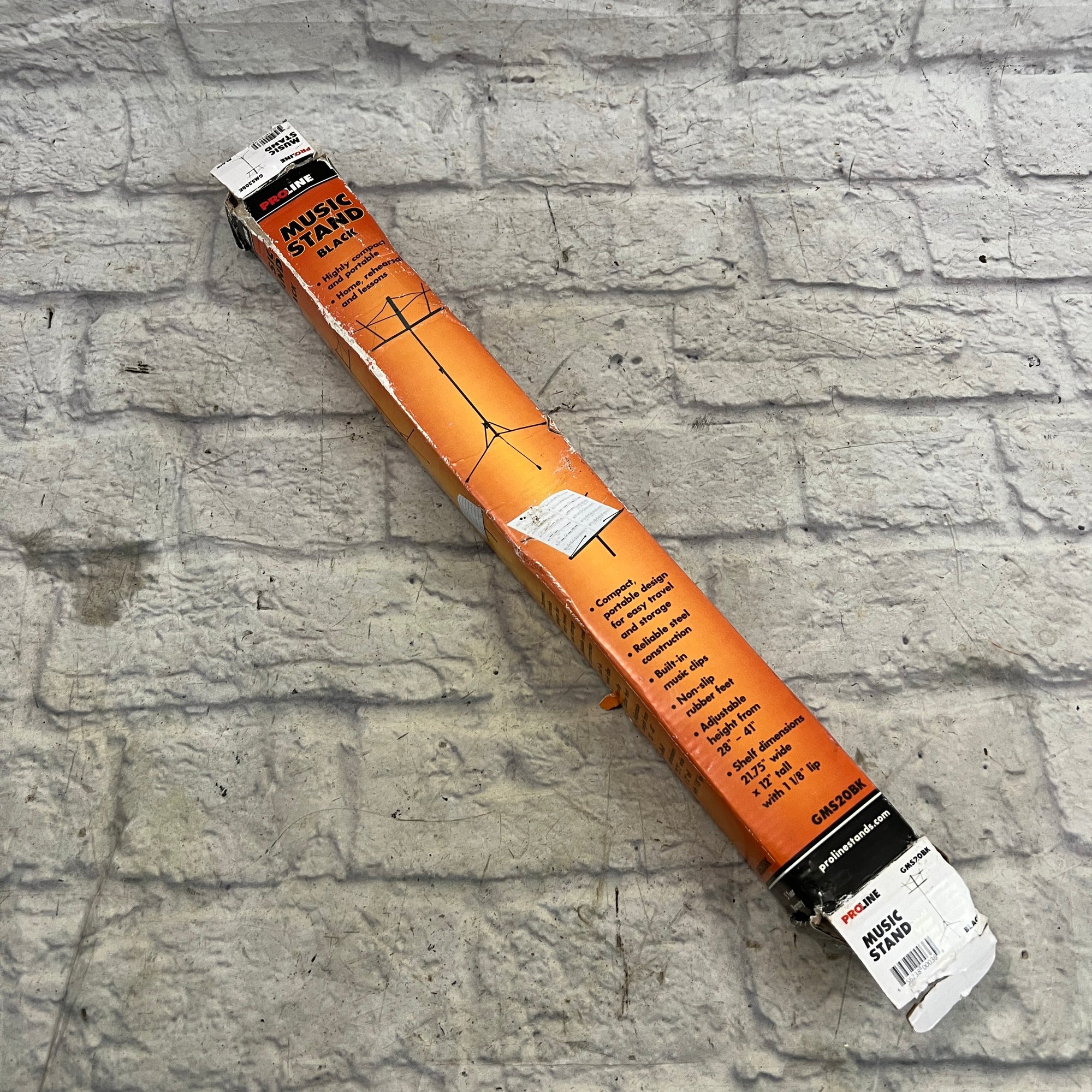 Proline GMS20BK Music Stand
