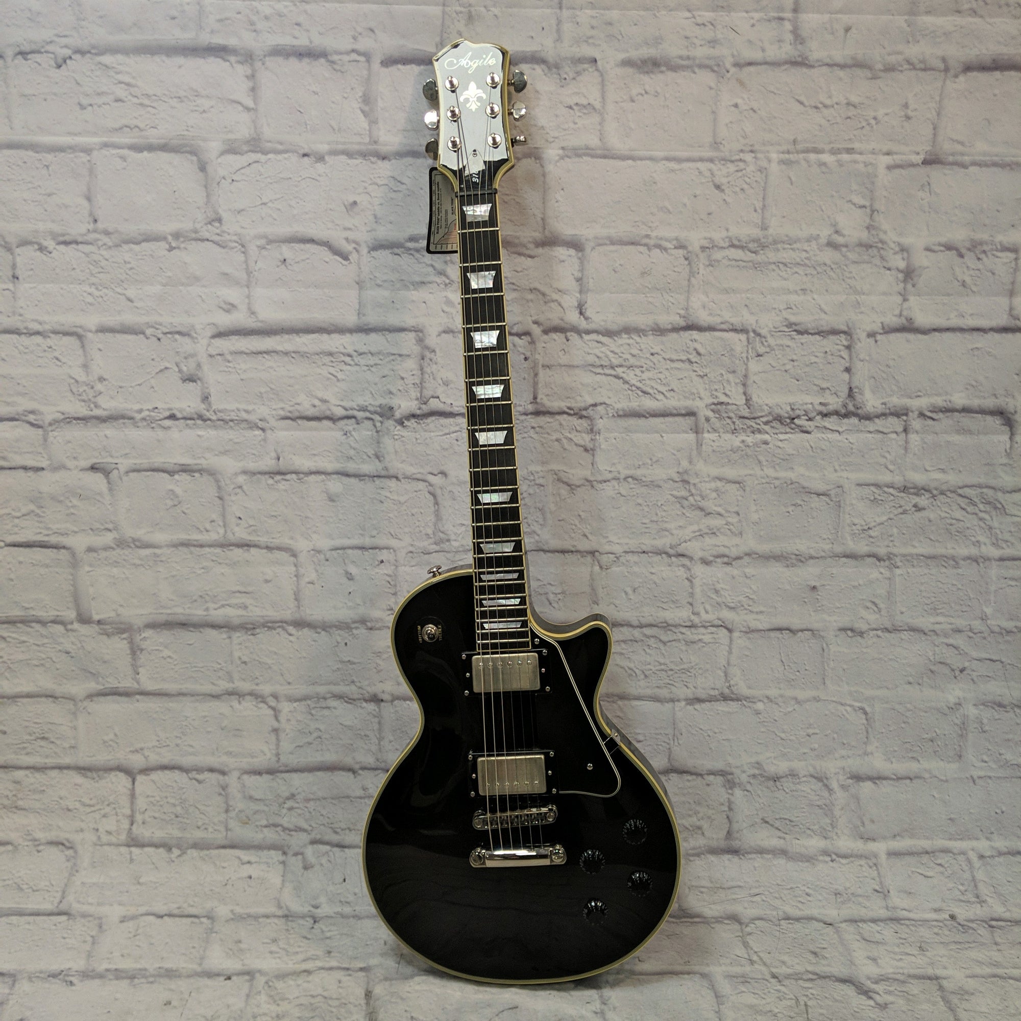 Agile Black 3100 Electric Guitar (With Bag)