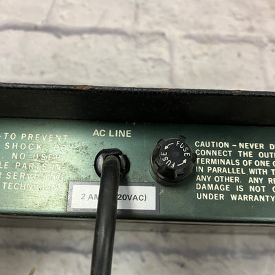 Crown D60 Rackmounted Power Amp