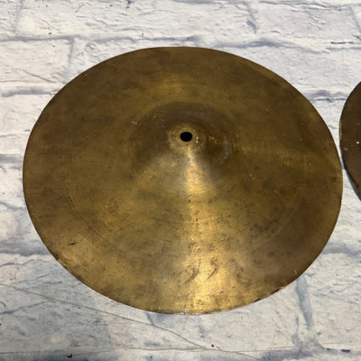 Unknown 14" Hi Hat Cymbal Pair