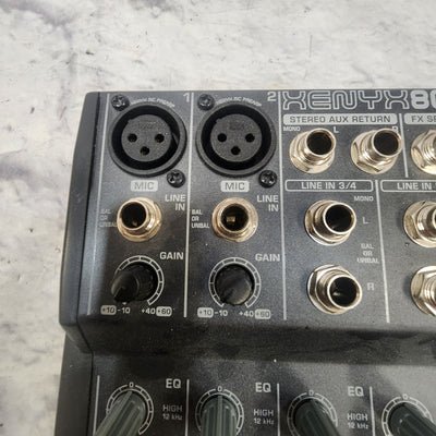 Behringer Xenyx 802 8 Channel Mixer