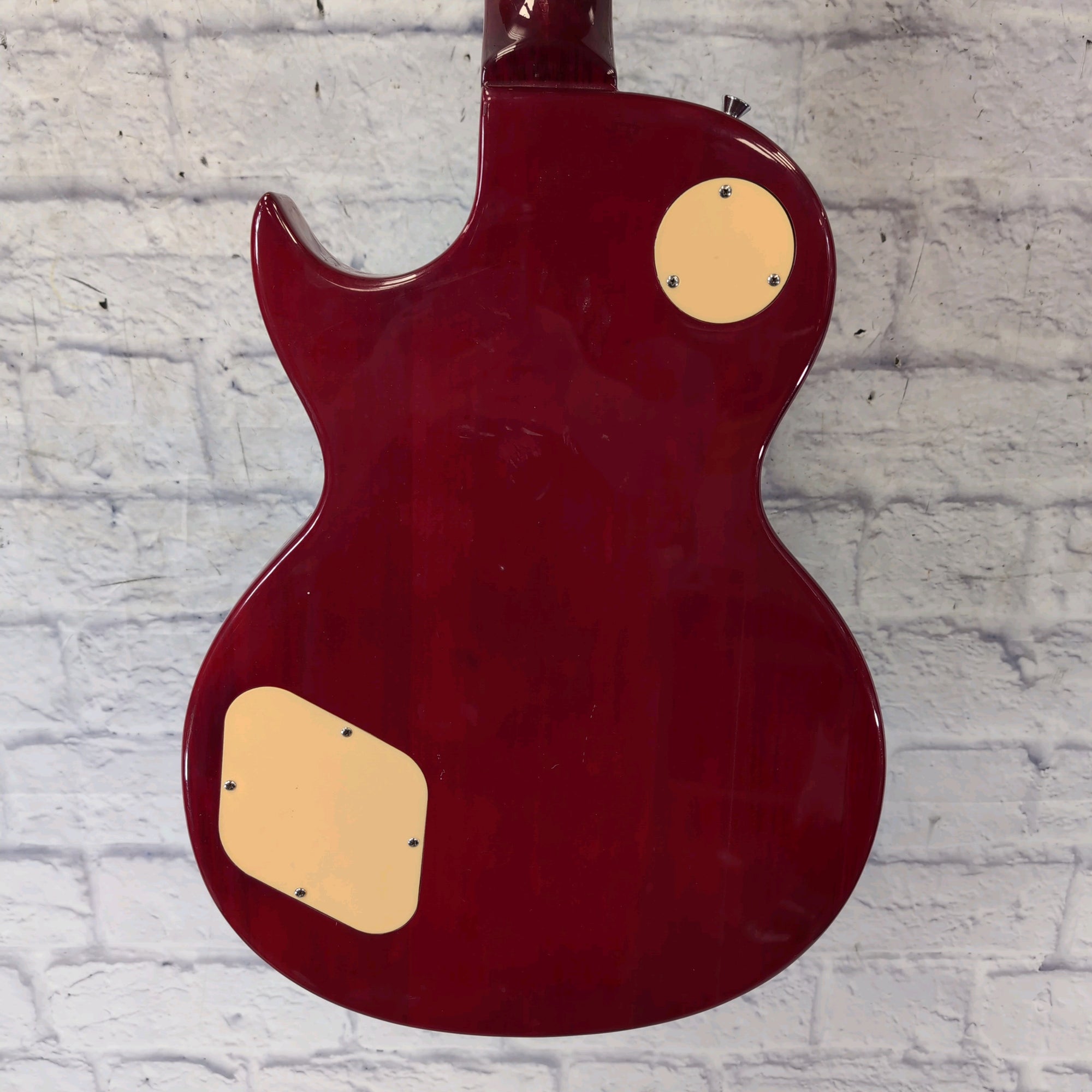 Indiana LP Style Red Yellow Burst Set Neck Electric Guitar
