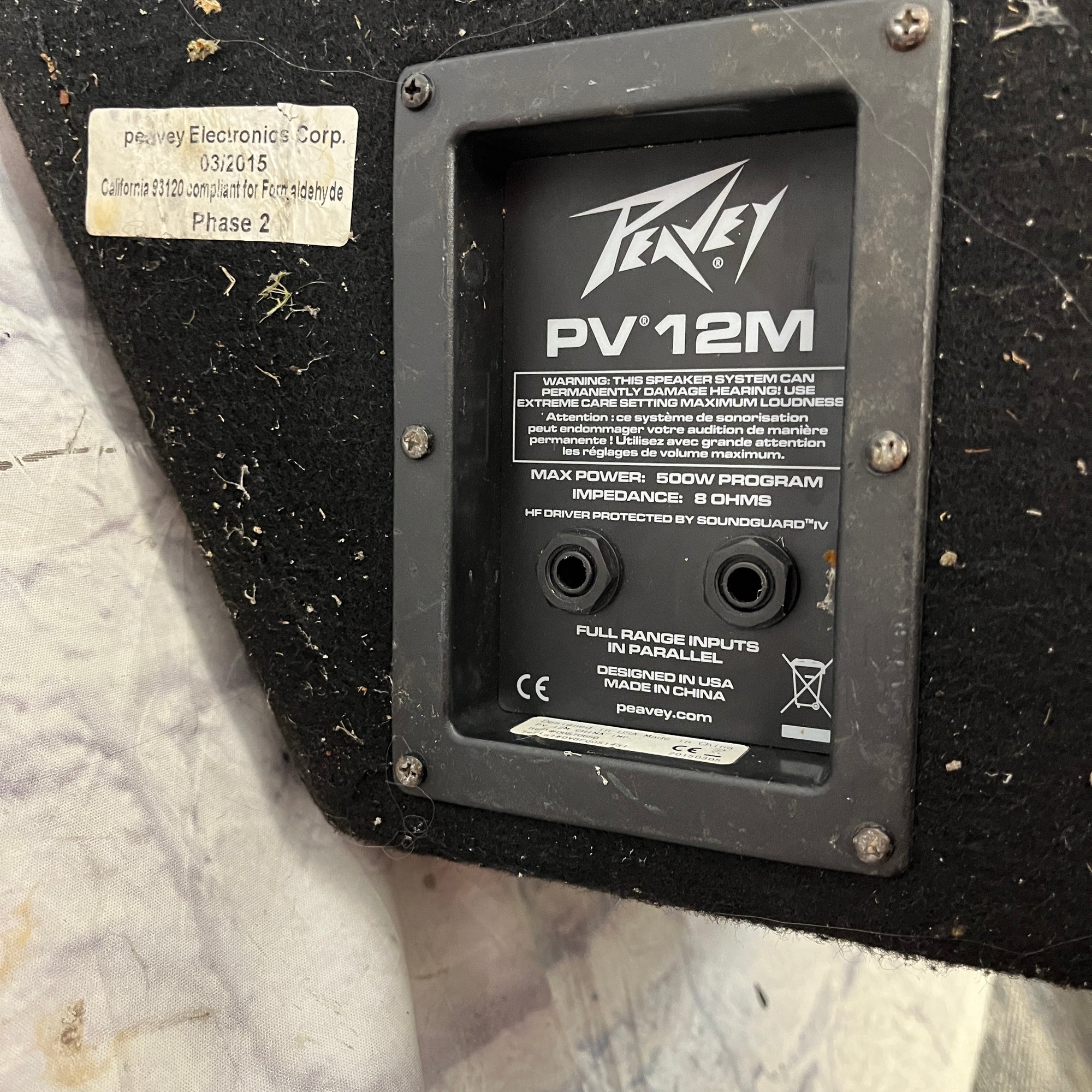Peavey PV 12M Passive Speaker Wedge