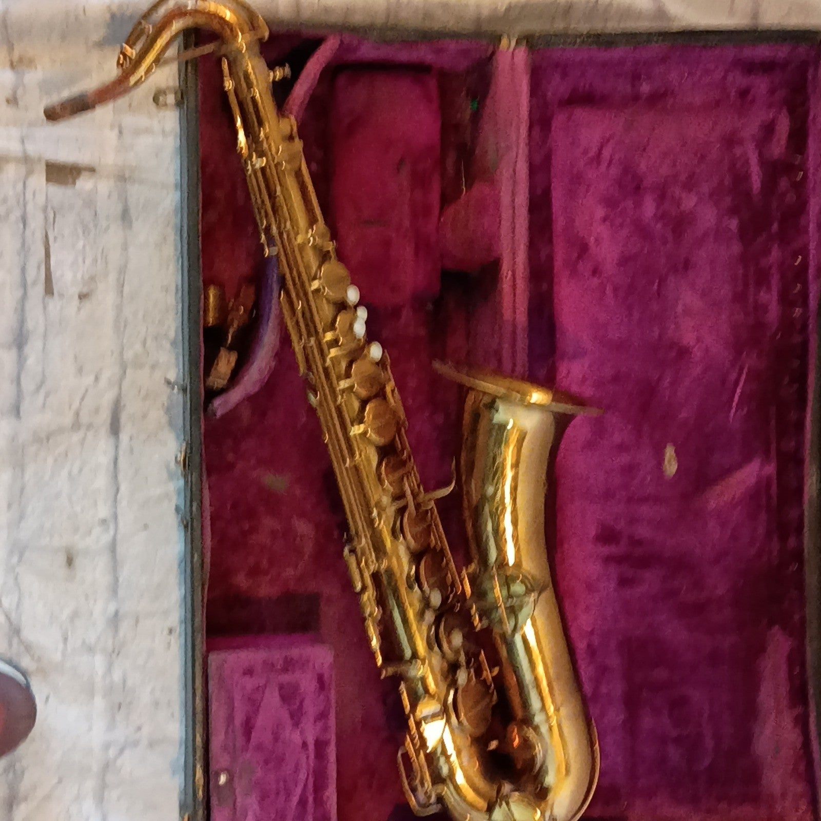 Vintage 1920s Lyon & Healy Tenor Saxophone