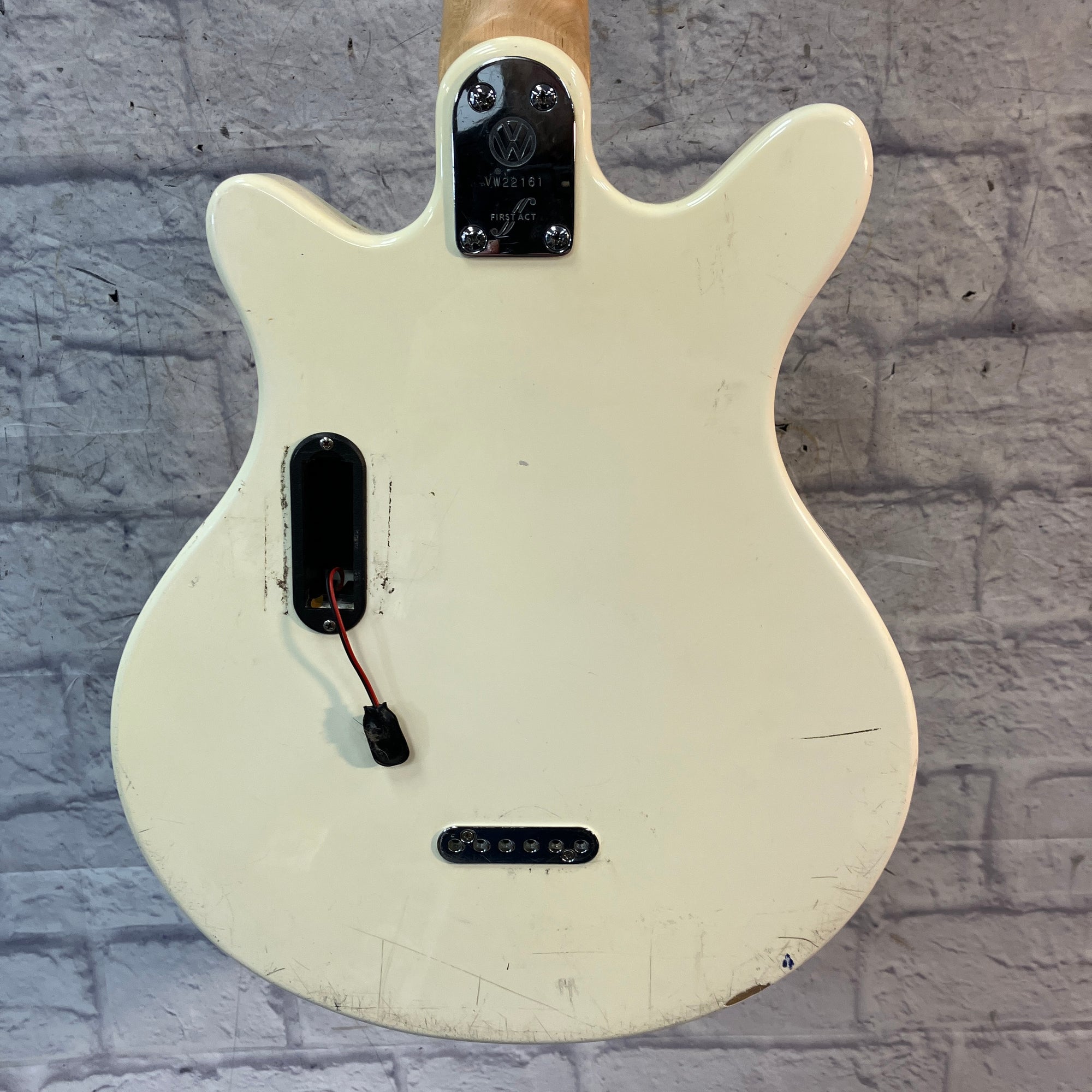 First Act Cream Volkswagen Electric Guitar (AS IS)
