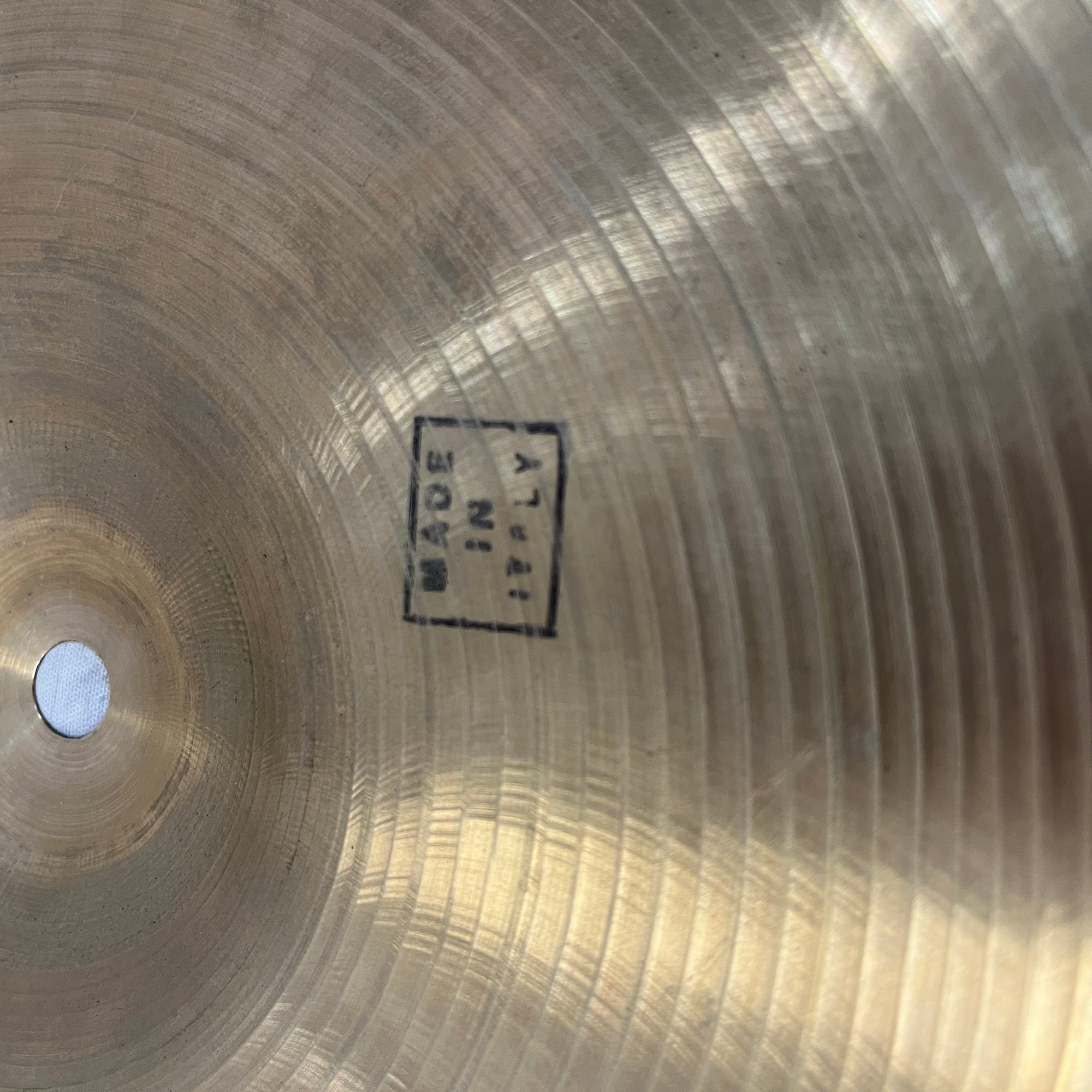 Pasha Vintage 14 Paper Thin Cymbal UFIP Made in Italy