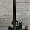 Warmoth Lefty Fretless Jazz 4 String Bass Guitar