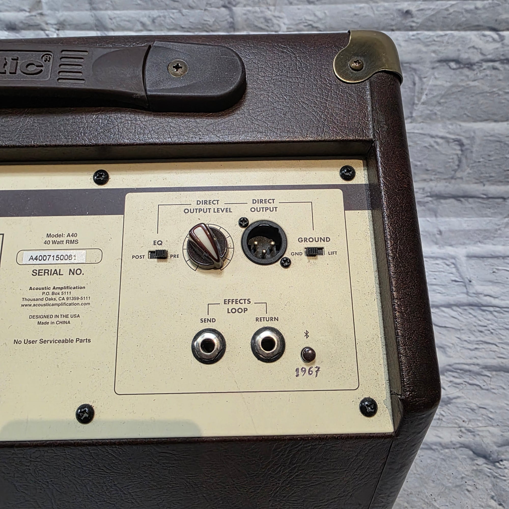 Acoustic A40 Acoustic Guitar Amp