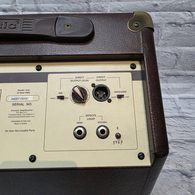 Acoustic A40 Acoustic Guitar Amp