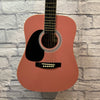 Stagg SW201 Pink Lefty 3/4 Acoustic Guitar