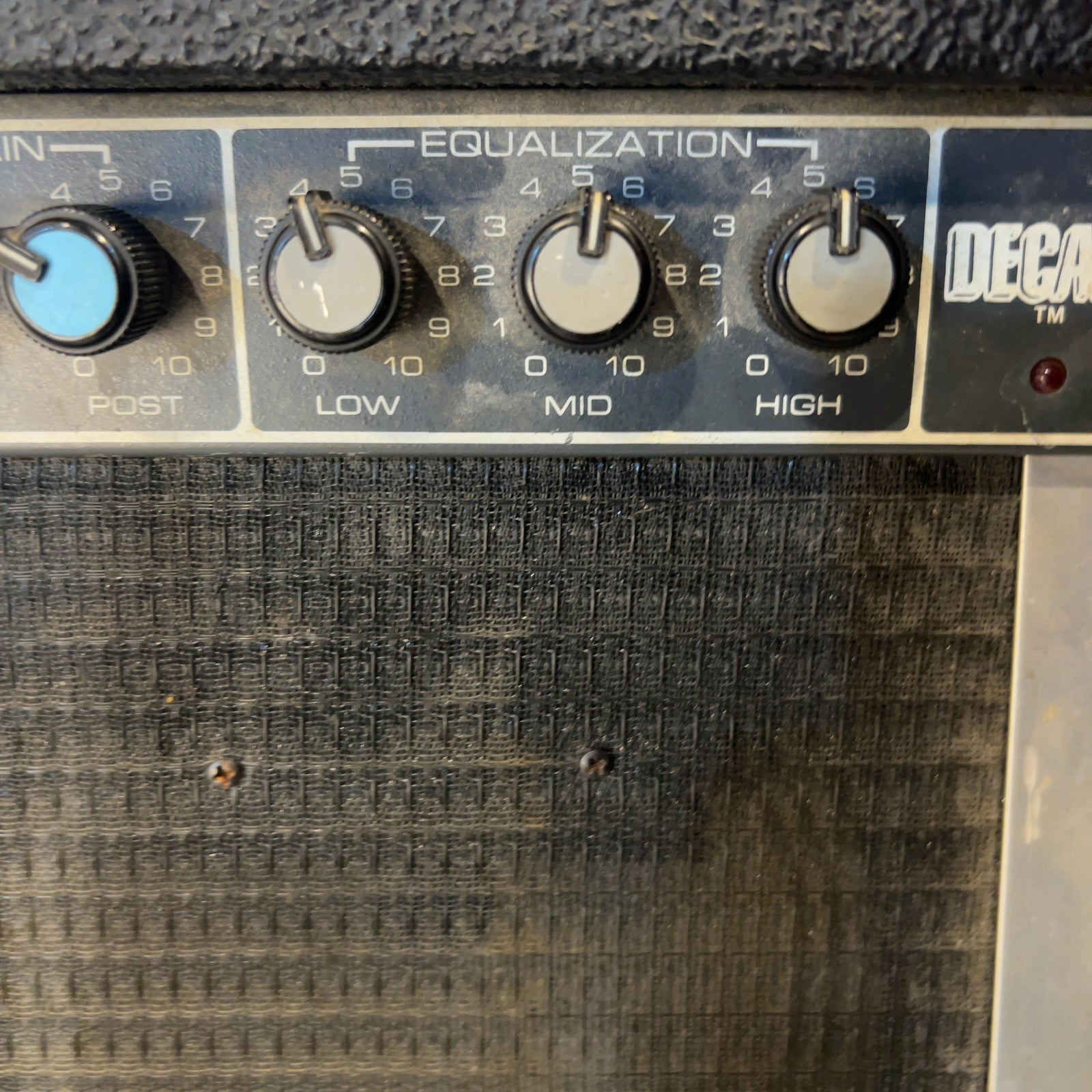 Peavey Decade 1980s Silver Trim Guitar Combo Amp