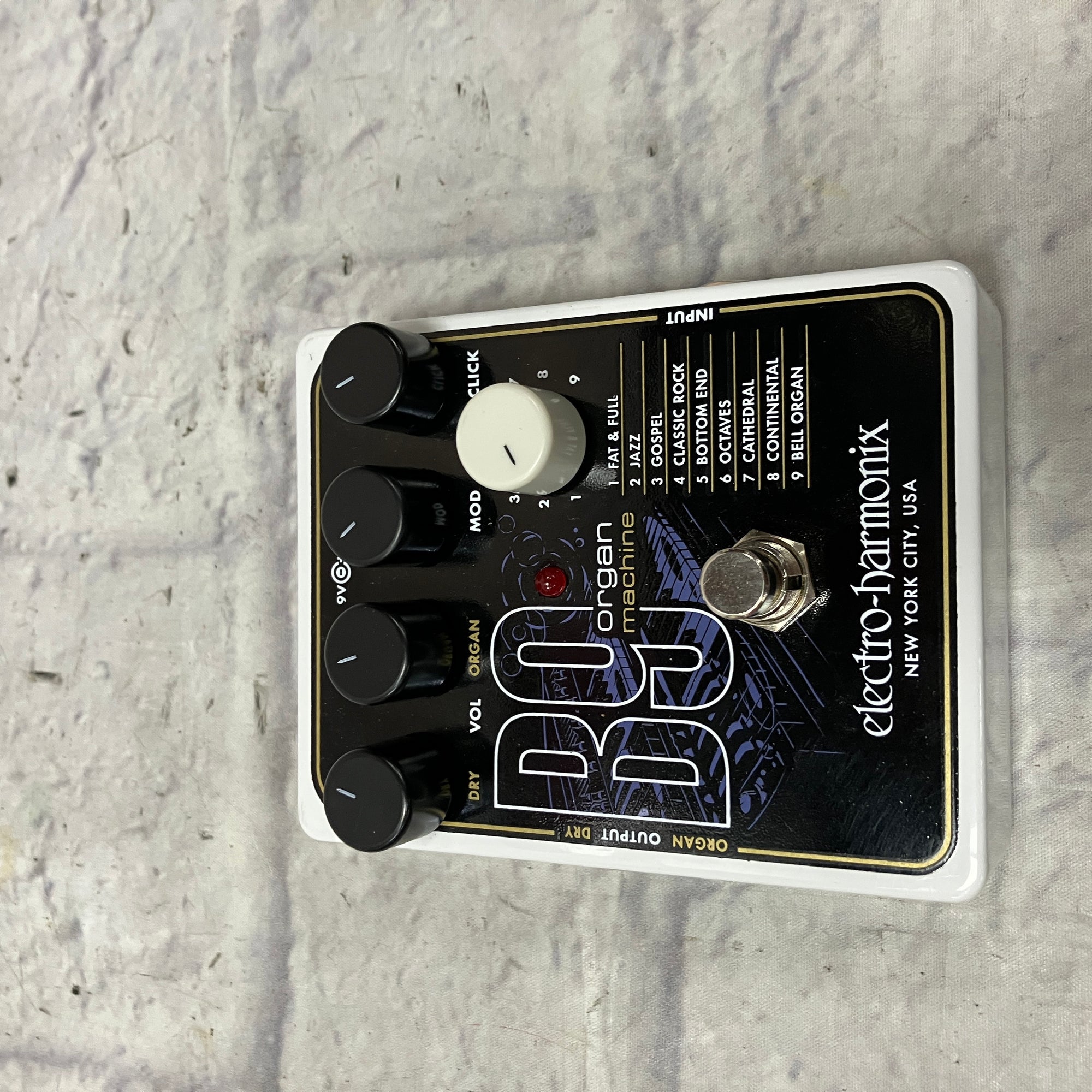 Electro-Harmonix B9 Organ Machine Reverb Pedal