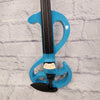 Unknown Electric Violin - Blue with Case