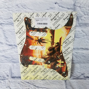 Pickguard for Strat - Tiki Sunset