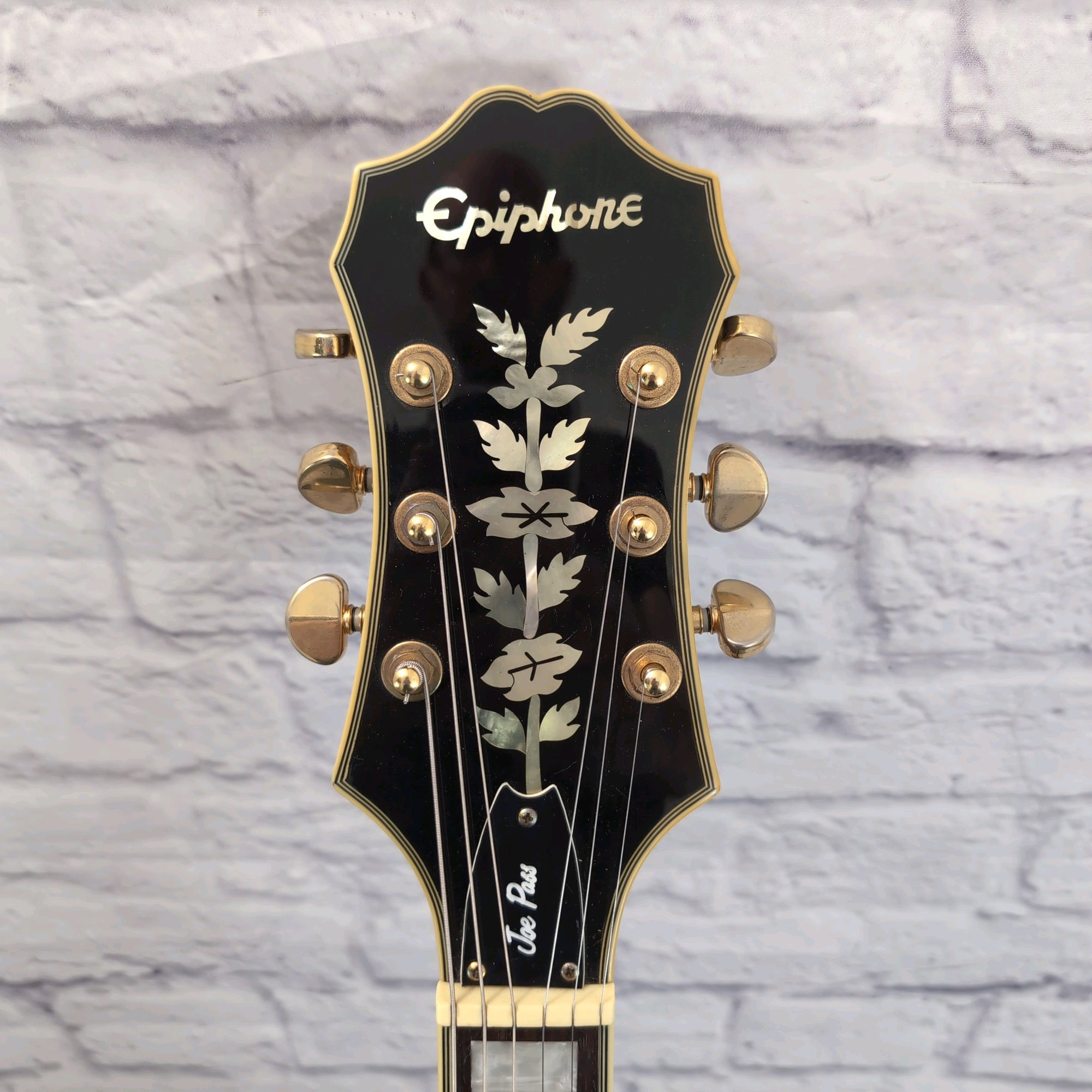 Epiphone Joe Pass Emperor II VS Hollow Body Electric w/ Epiphone Hard Case