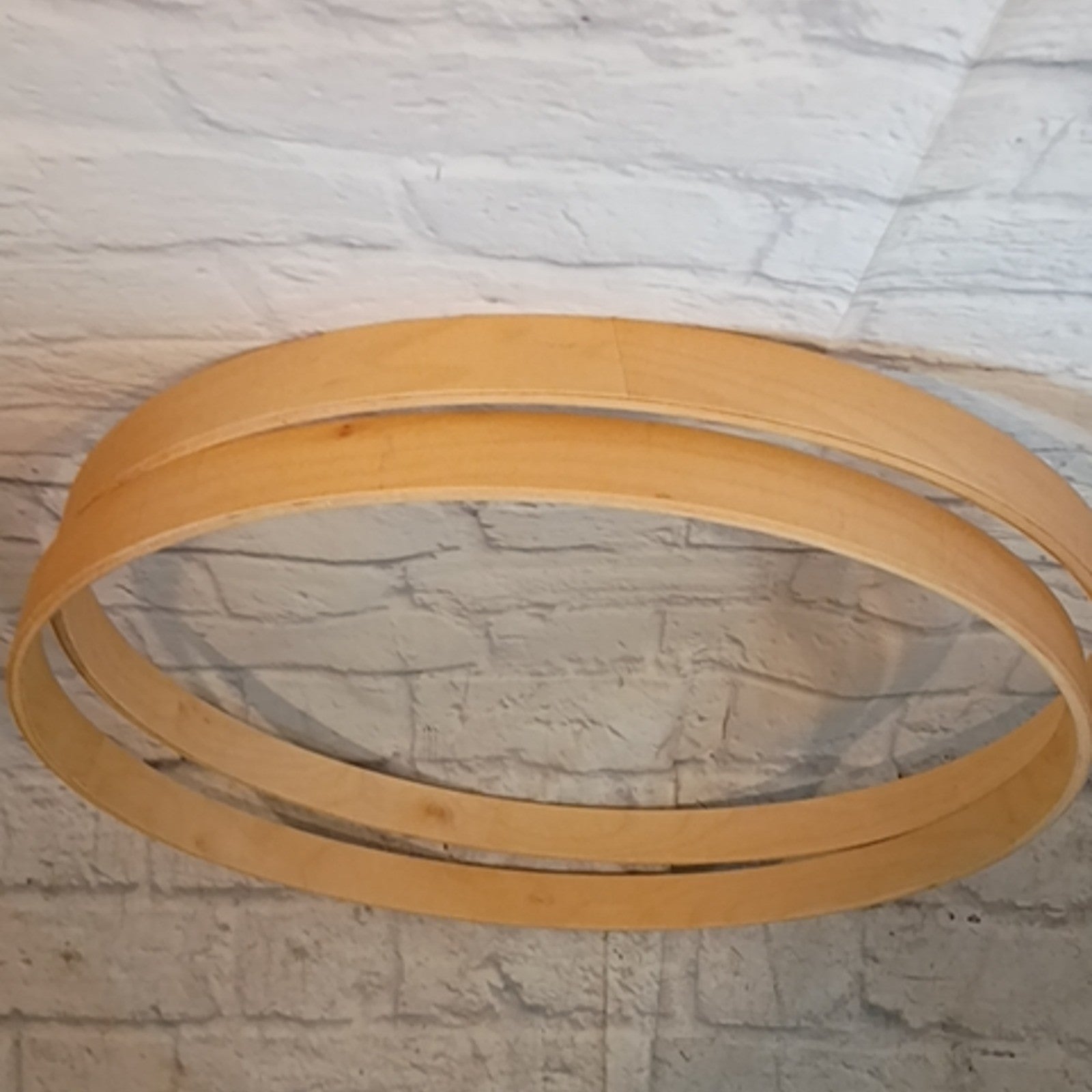 Unknown 22 Wooden Bass Drum Hoops Natural Drum Hoop