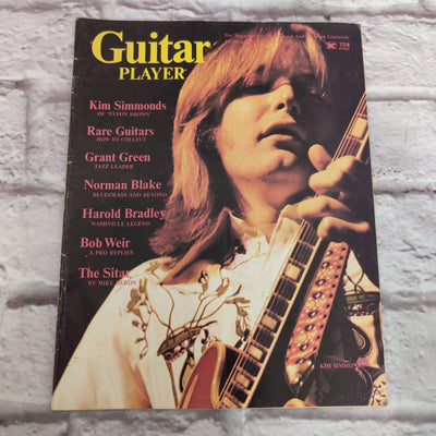 Vintage Guitar Player Magazine January 1975 Kim Simmonds of Savoy Brown