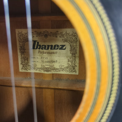 Ibanez PF-50 Dreadnaught Acoustic Made in Korea