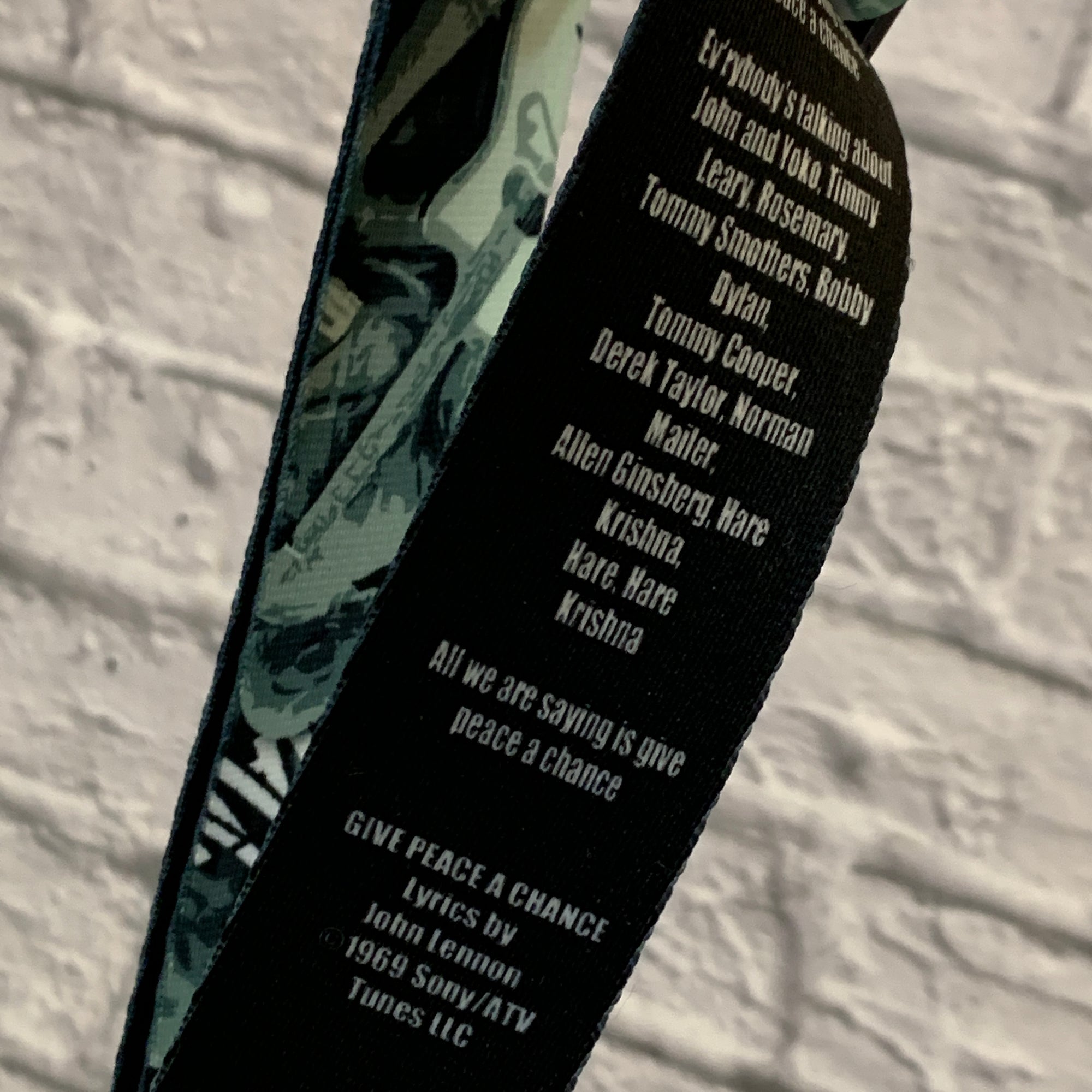 Levy's MPL2-020 Lennon & McCartney Polyester 2" Guitar Strap