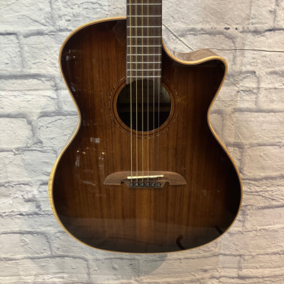 Alvarez AGW77CESHB Deluxe Acoustic Guitar - Walnut