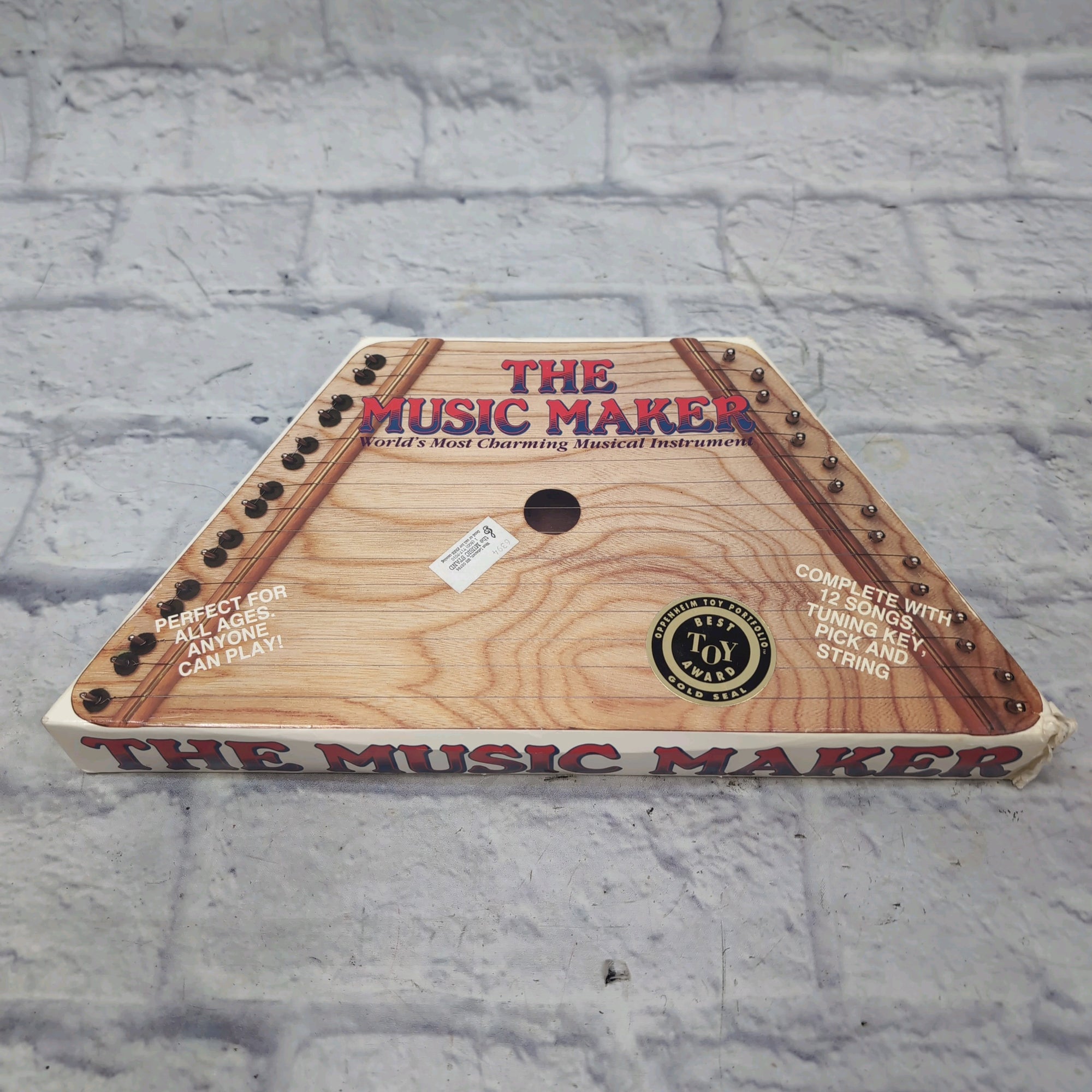 The Music Maker Tabletop Zither / Autoharp Style Instrument