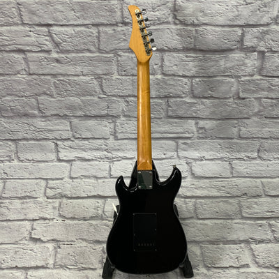 Kingston Strat Electric Guitar Black