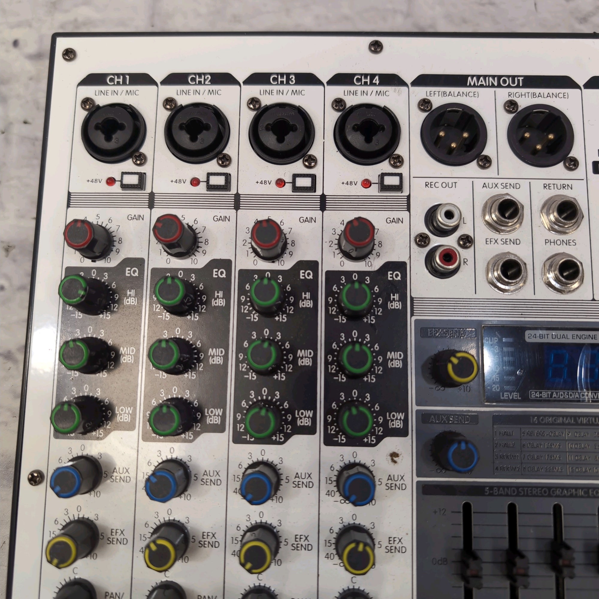 Phenyx Pro PTX-15 4-Channel USB Mixer