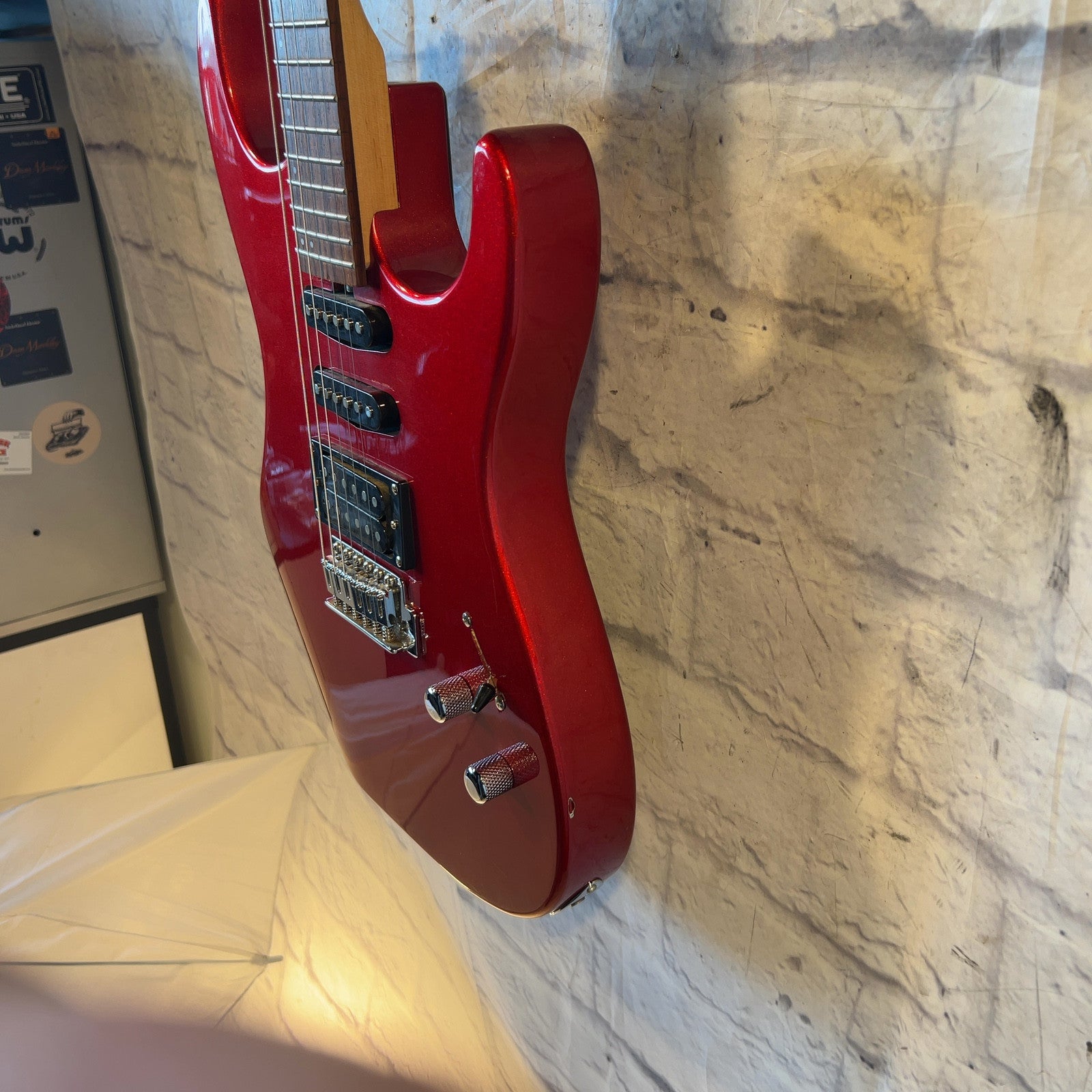 Washburn X Series HSS Electric Guitar Red Electric Guitar