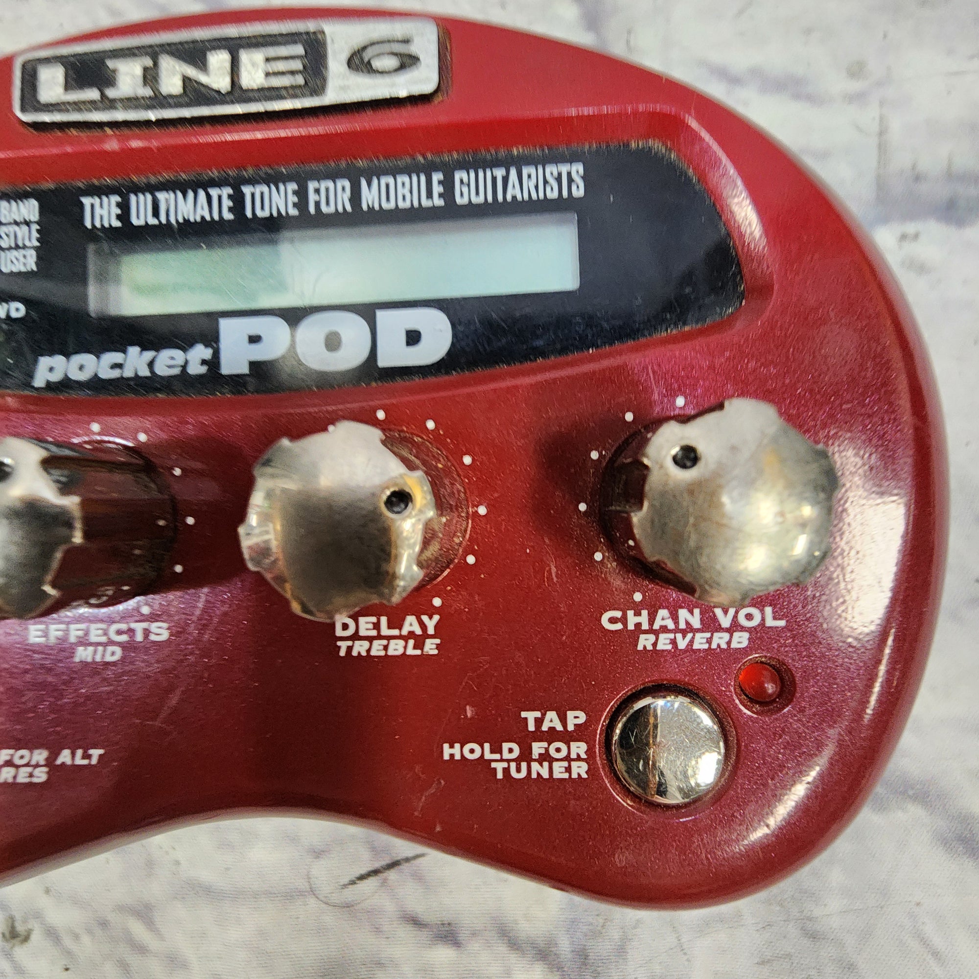 Line 6 Pocket Pod Missing Battery Cover