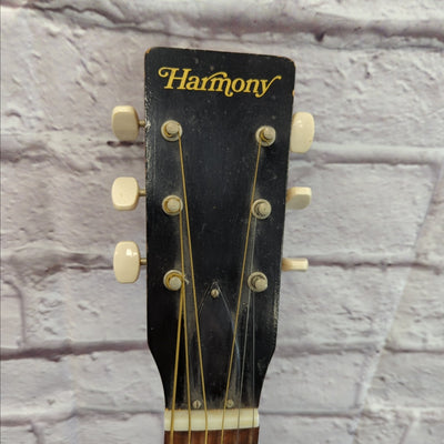 Harmony H6365 000 Size Mahogany Acoustic Guitar