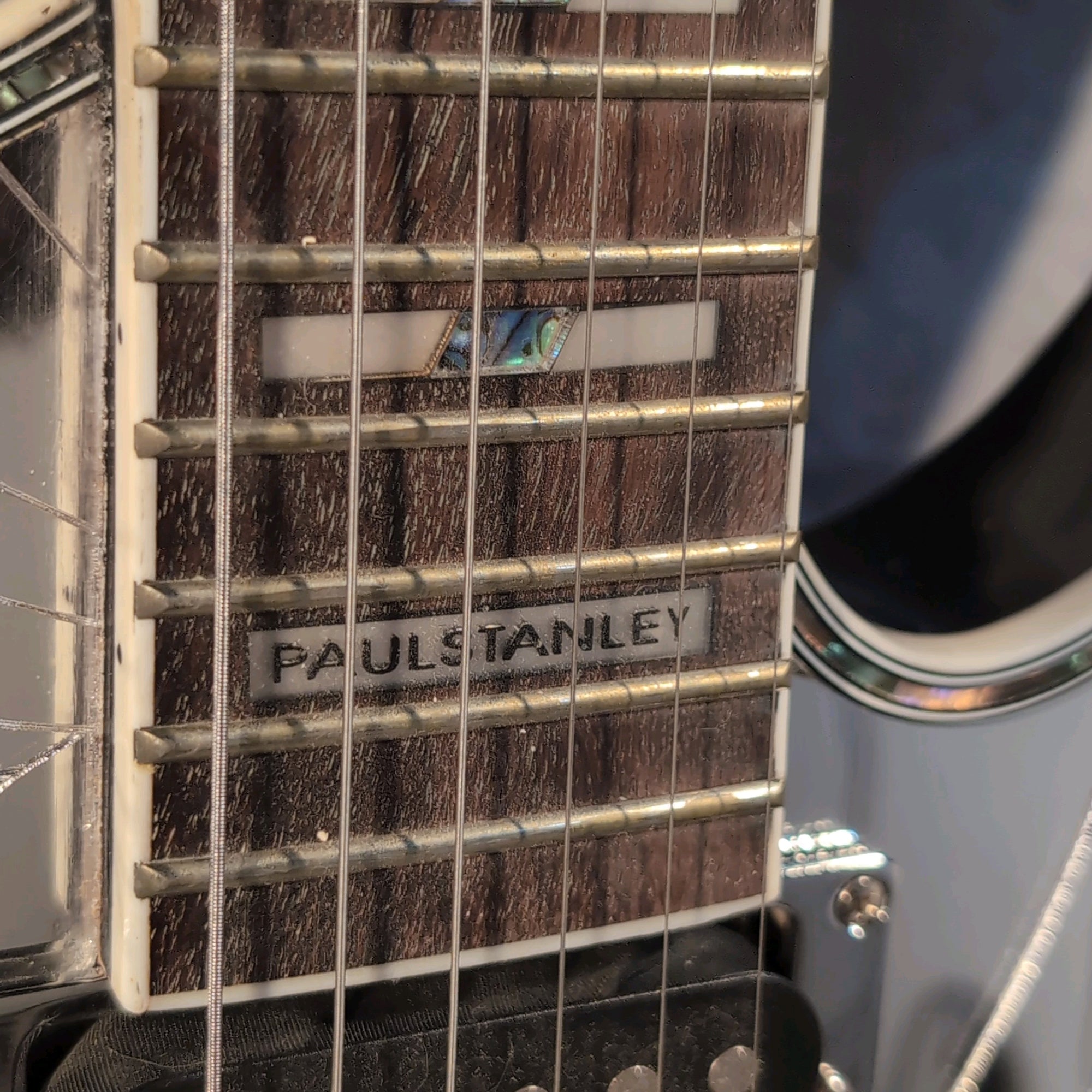 Unofficial Ibanez Paul Stanley Iceman Cracked Mirror Guitar