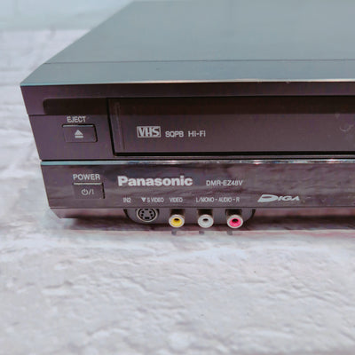 Panasonic DMR-EZ48V DVD Player VCR Recorder