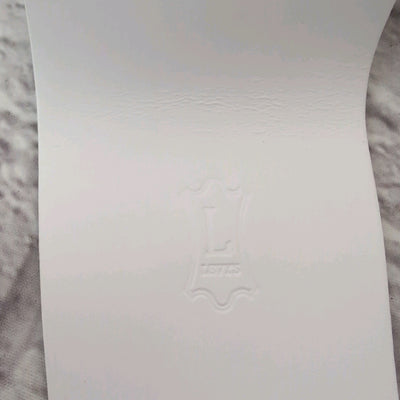 Levi's 3.5" Wide White Guitar Strap