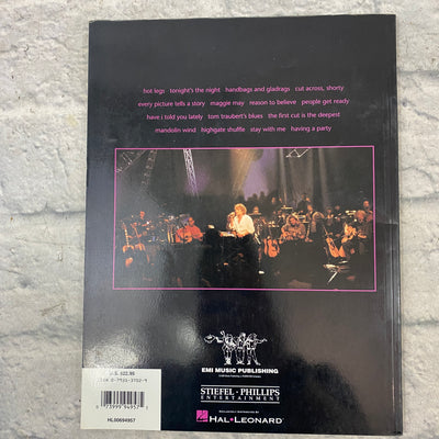 Hal Leonard Rod Stewart Unplugged Guitar Book
