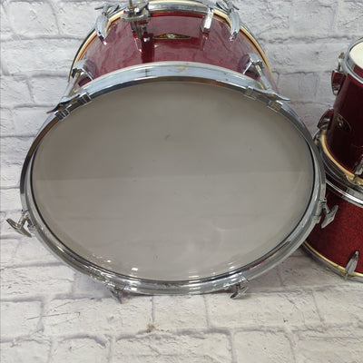 Apollo 3pc Red Sparkle MIJ 1960s Drum Set
