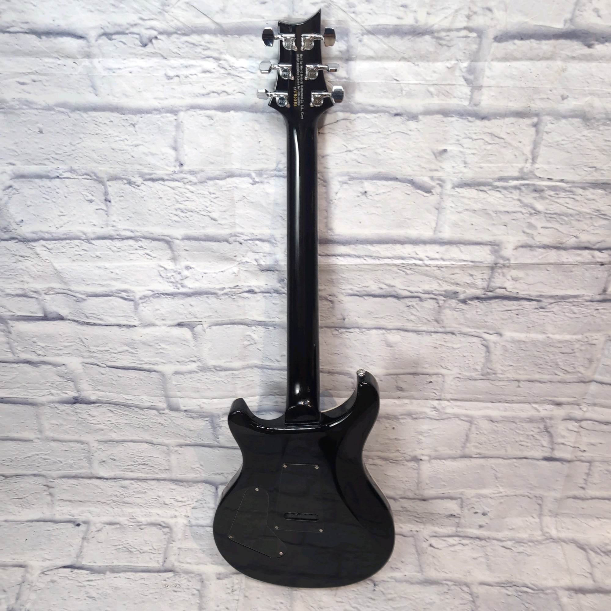 PRS Paul Reed Smith SE Custom 24 Grey Black Electric Guitar w/ Gig Bag