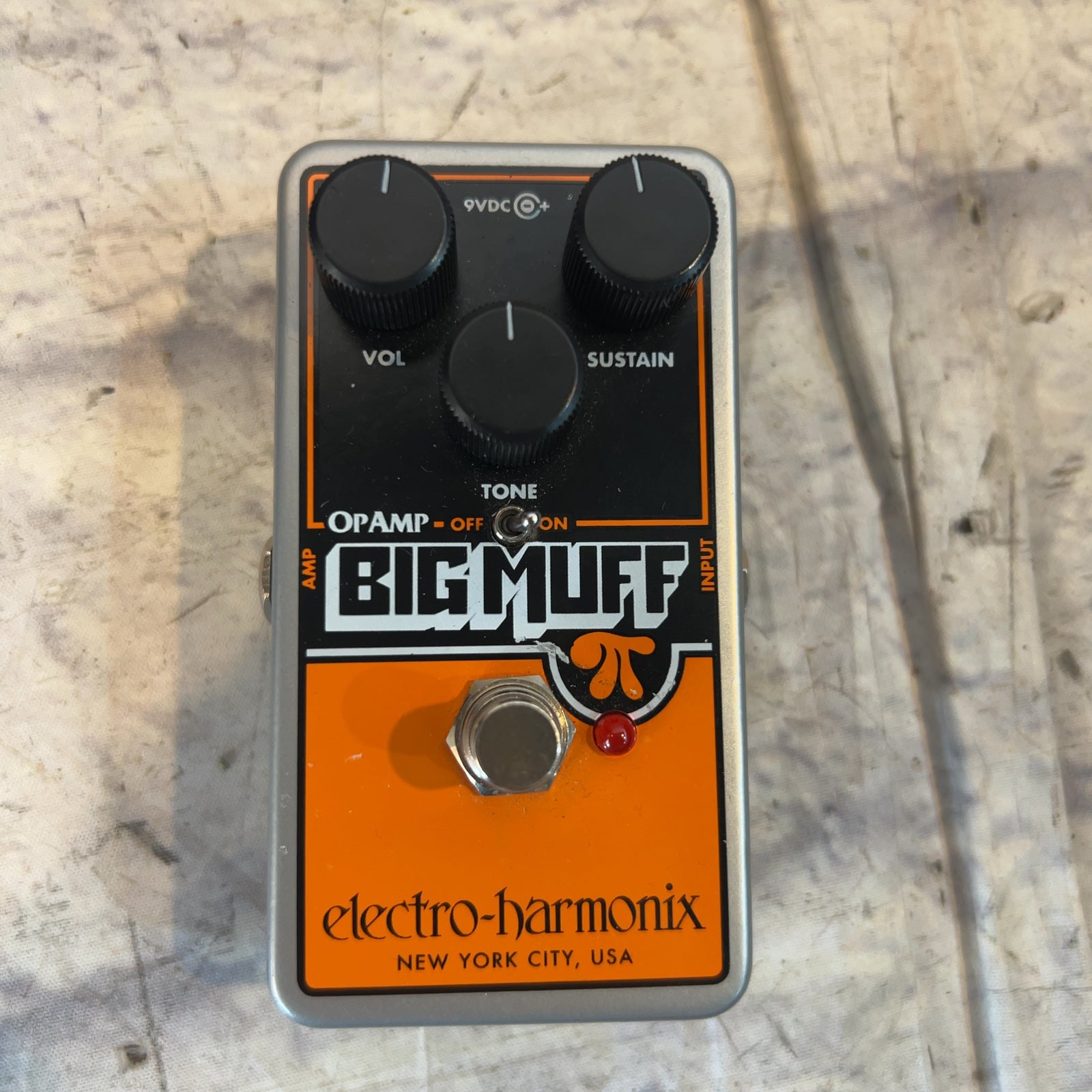 Electro-Harmonix Op-Amp Big Muff Pi Fuzz Pedal