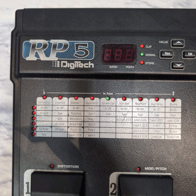 Digitech RP5 Preamp/Multi FX