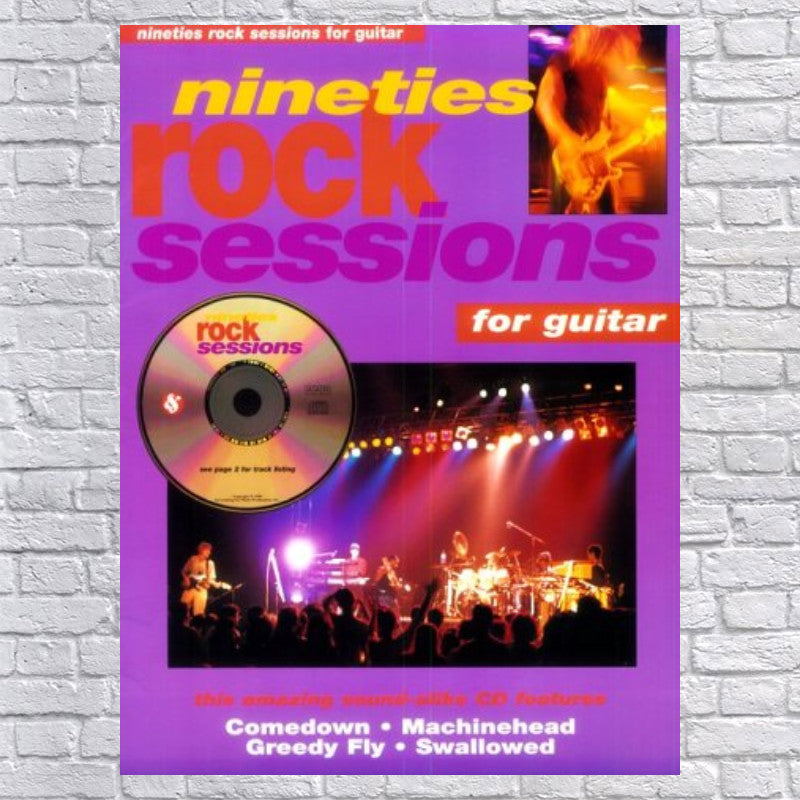 Bush 90s Rock Sessions Guitar Book