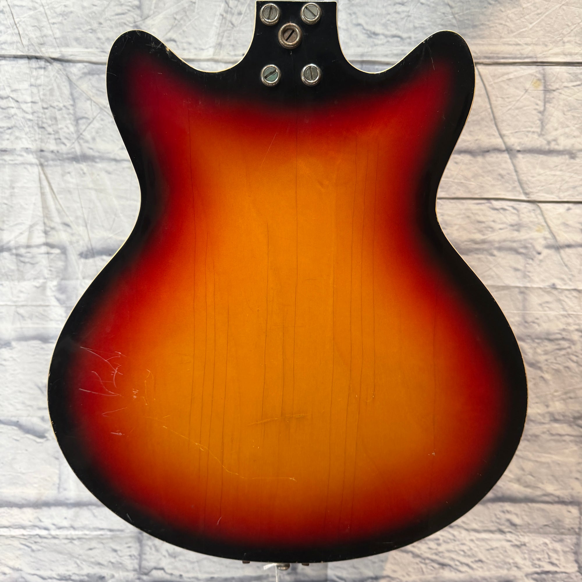 Vintage 1960s Hollow Body Electric - Project Guitar