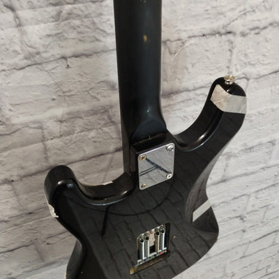 Premier Black Frankenstrat Electric Guitar