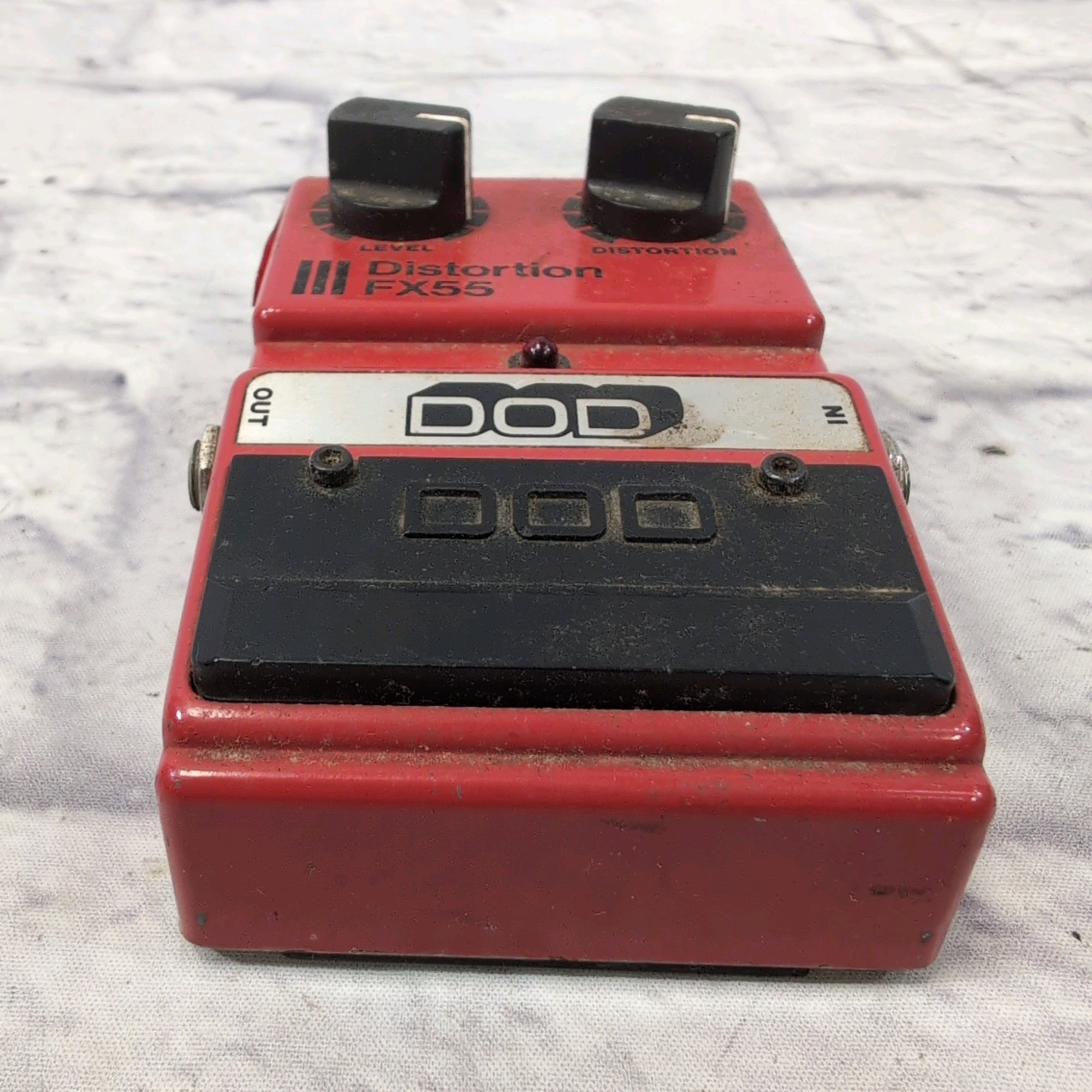 dod corrosion pedal DOD Distortion FX55 1980s Vintage Pedal