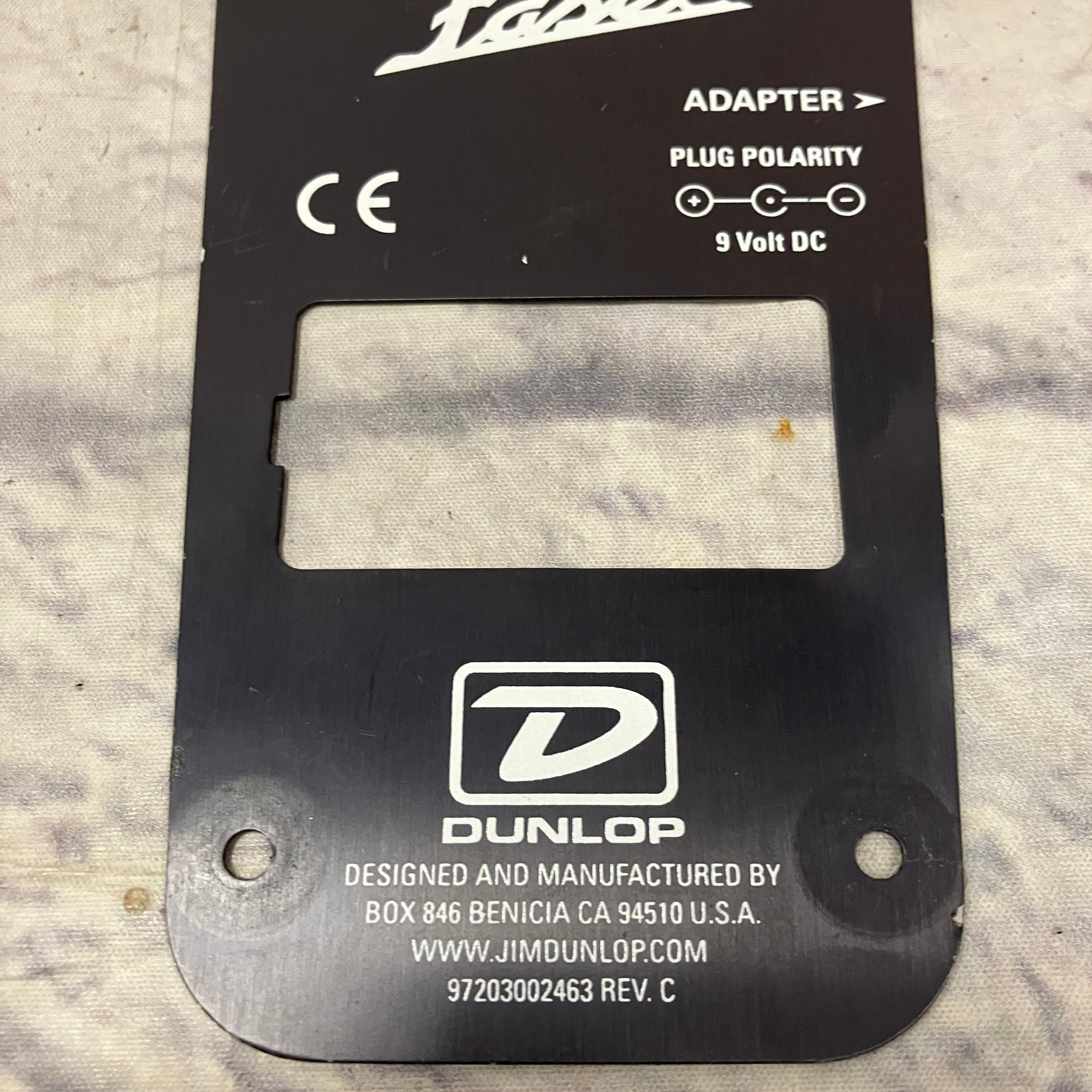 Dunlop GCB-95F Crybaby Base Plate