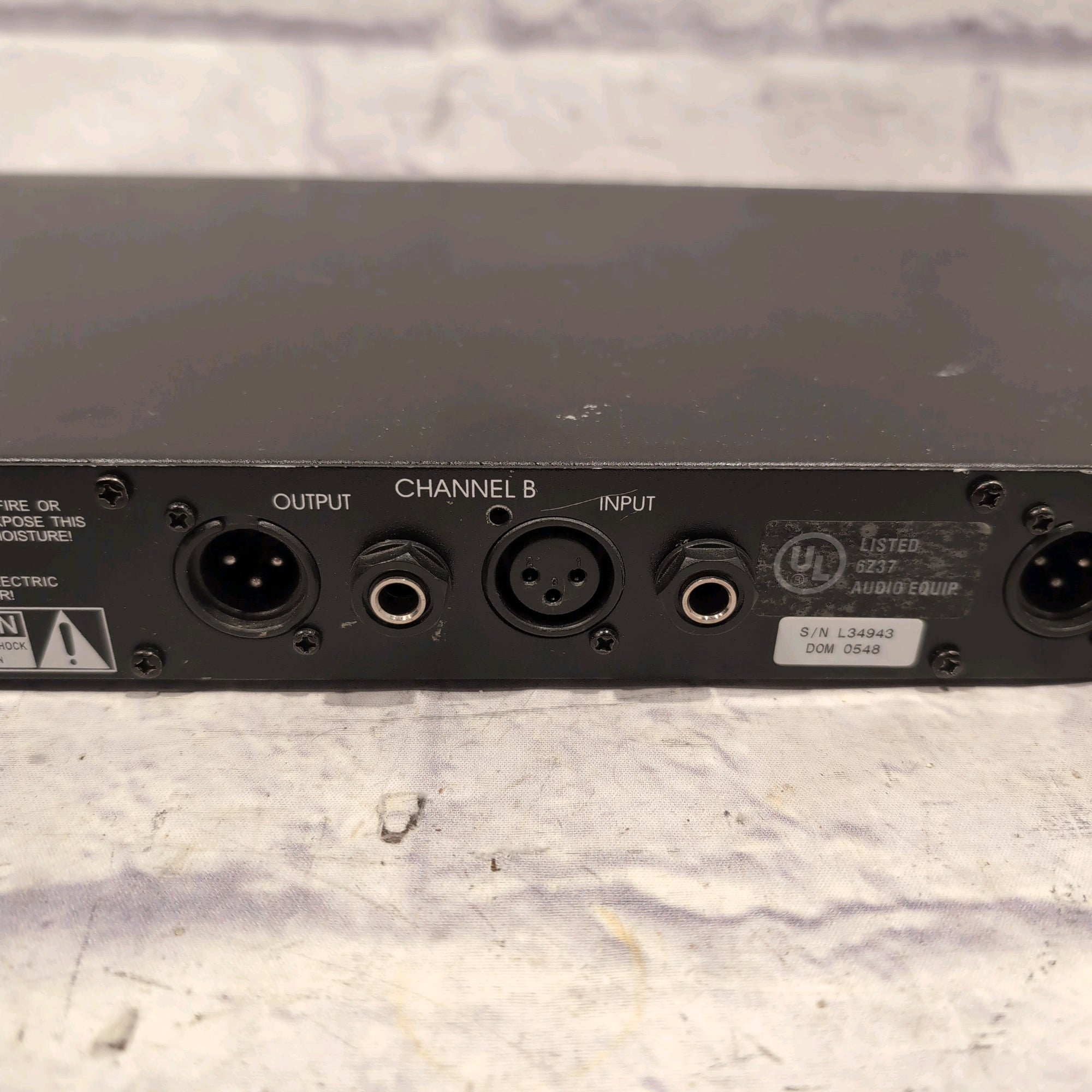 BBE 882i Sonic Maximizer Rack Unit Red